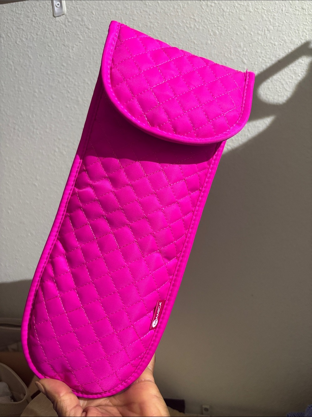 MIAMICA FLAT IRON CASE Quilted Travel Iron case